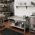 Thumbnail image #2 for John Boos Stainless Steel Equipment Stand, 30 x 24 x 24 Inches, with Adjustable Undershelf