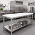 Thumbnail image #2 for John Boos 120-Inch x 30-Inch Reversible Poly Replacement Work Table Top, 3/4-Inch Thick