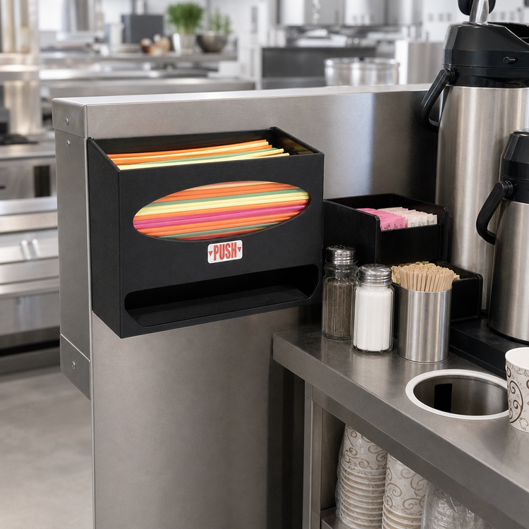 Product image #2 for Vollrath ModuServ Built-In Stir Stick Dispenser for MRBM-1, MRBM-2 & MRBM-3