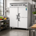 Thumbnail image #2 for Everest Refrigeration 2-Section Dual Temperature Reach-In Refrigerator/Freezer Combo, 59 Inch Wide, Top-Mount Self-Contained