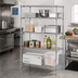 Thumbnail image #2 for Metro Super Erecta Chrome Plated 4-Shelf Wire Shelving Starter Unit, 36-Inch W x 24-Inch D x 63-Inch H