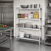 Thumbnail image #2 for Fermostock 4-Tier Add-On Shelving Unit with Removable Polymer Inserts, 66 Inch H x 38 Inch W x 14 Inch D
