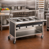 Thumbnail image #2 for Atlas Metal CAIH-2 2-Well Electric Mobile Hot Food Serving Counter