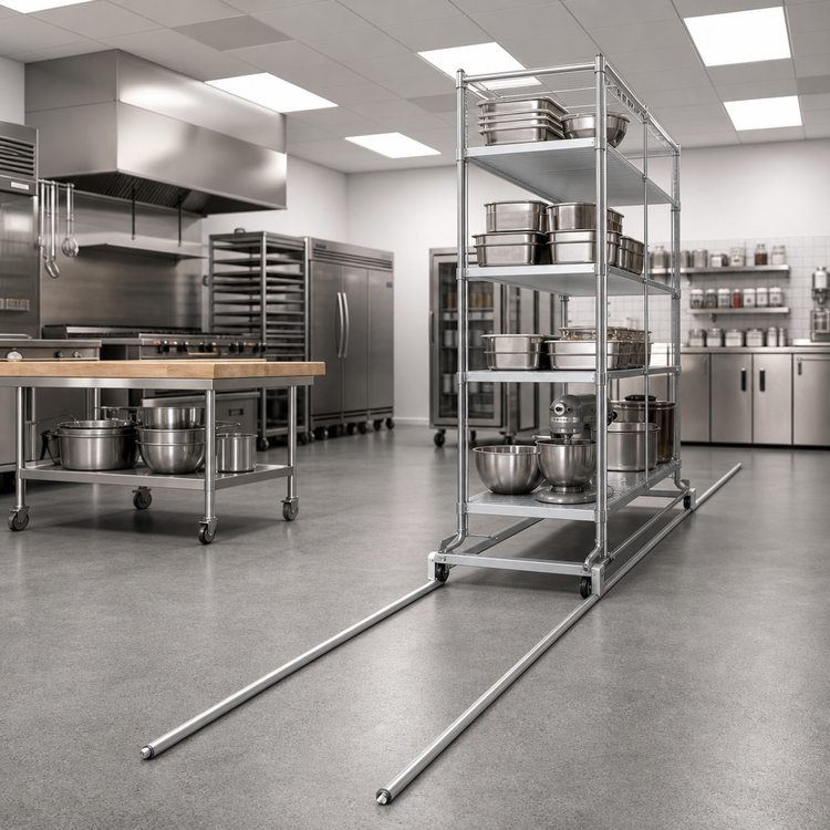 Product image #2 for Eagle Floor-Trak Single-Deep Floor Track Kit, 28 Ft. Long