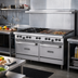 Thumbnail image #2 for US Range U Series 60-Inch Gas Restaurant Range with 2 Open Burners, 48-Inch Griddle, and 2 Standard Ovens