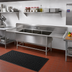 Thumbnail image #2 for John Boos Pro-Bowl Floor Model 3-Compartment Sink with Dual 30-Inch Drainboards, 16-Gauge Stainless Steel