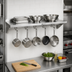 Thumbnail image #2 for John Boos Stallion 36 x 16-Inch Wall-Mounted Stainless Steel Shelf with Pot Rack