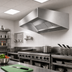Thumbnail image #2 for SpecAir HES96-66 Short Front Wall Type Exhaust-Only Ventilation Hood, 66 Inches Wide