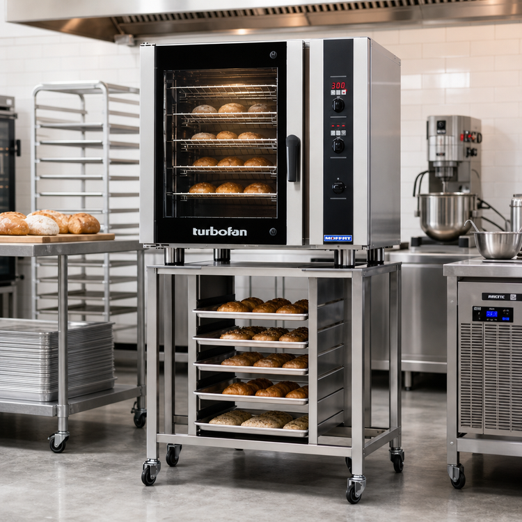 Product image #2 for Turbofan E35D6-26 Electric Countertop Convection Oven with 6 Full-Size Sheet Pan Capacity