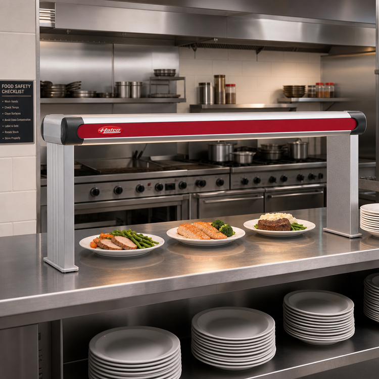 Product image #2 for Hatco Glo-Ray Designer Unlighted Infrared Strip Heater, 87-1/2-Inch Wide, Aluminum, 2050 Watts