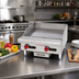 Thumbnail image #2 for American Range ARSTG-24 24-Inch Thermostatic Countertop Gas Griddle, 60,000 BTU