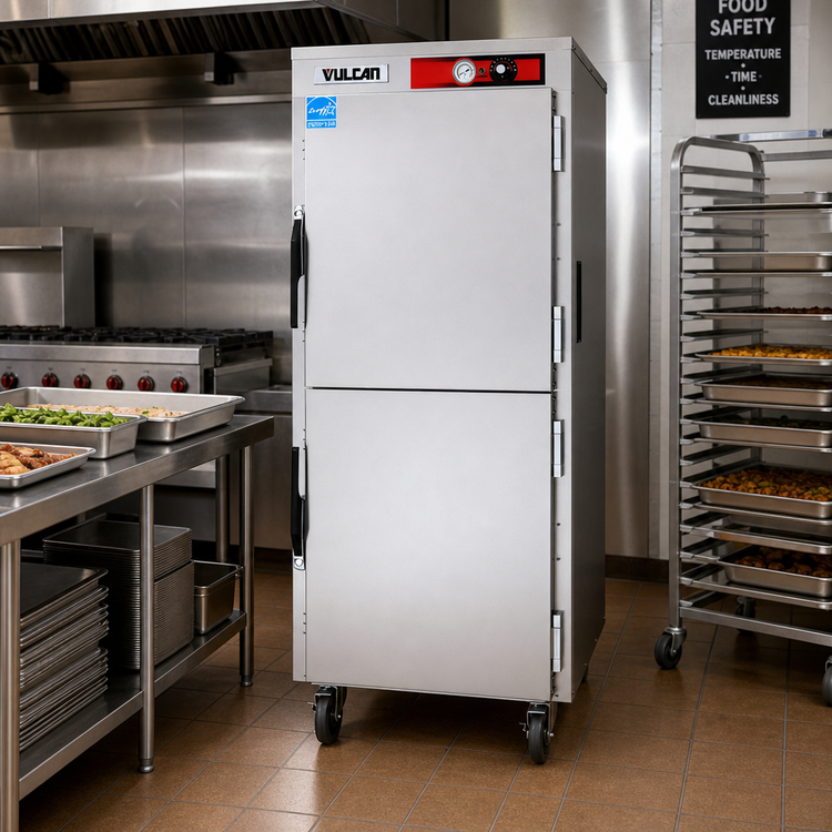 Product image #3 for Vulcan Institutional Series Mobile Heated Holding Cabinet, 18 Sheet Pan / 36 Hotel Pan Capacity