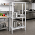 Thumbnail image #2 for All-Welded 2-Shelf Tubular Aluminum Dunnage Shelving, 36 x 20 x 64 Inches
