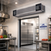 Thumbnail image #2 for Berner Industrial Series IDC14-3096A-1 96-Inch Unheated Direct Drive Air Curtain