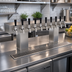 Thumbnail image #2 for Perlick 8-Faucet Air-Cooled Bridge Tee Draft Beer Tower