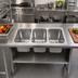 Thumbnail image #2 for Vollrath 10103-1 3-Compartment Weld-In / Undermount Sink, 20-Gauge Stainless Steel
