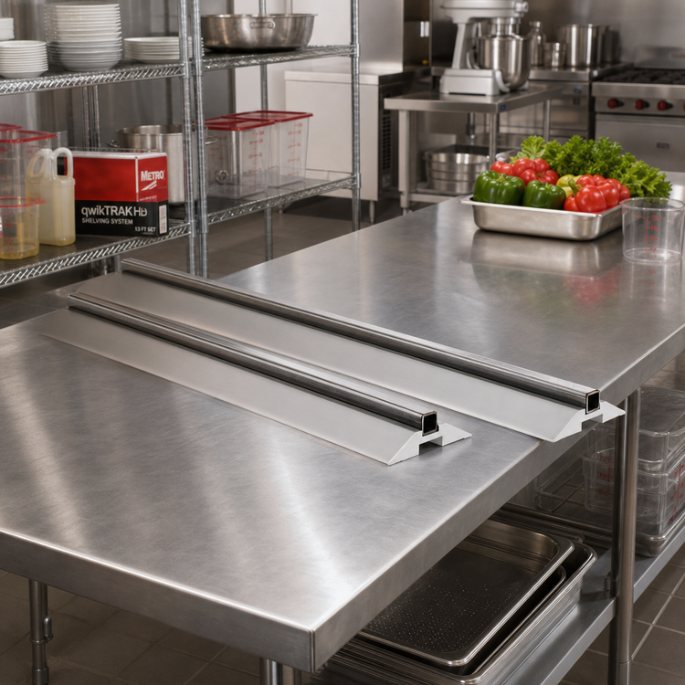 Product image #2 for Metro qwikTRAK HD 13 Ft Shelving Track Set