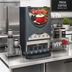 Thumbnail image #2 for BUNN iMIX-5S+ Silver Series Top Hinge Powder Beverage Dispenser with 5 Hoppers and 7-Gallon Hot Water Tank