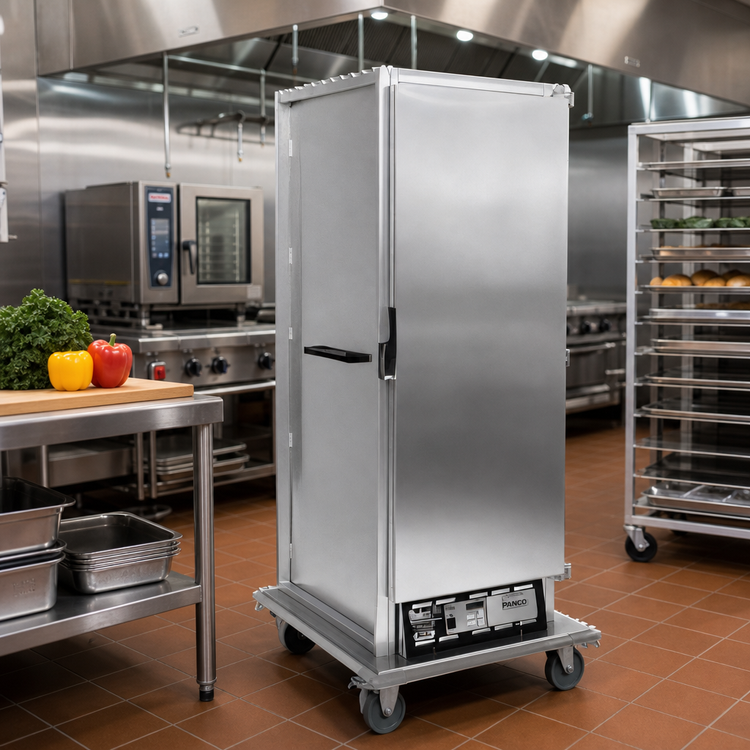 Product image #2 for Panco HCFNSSI-RA2.25 Full-Size Narrow Insulated Heated Holding Cabinet with Solid Door