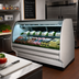 Thumbnail image #2 for Howard-McCray 40E Series 75.5-Inch Self-Contained Curved Glass Deli Meat & Cheese Service Case with Stainless Steel Interior/Exterior