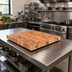 Thumbnail image #2 for Boos Block End Grain Northern Hard Rock Maple Island Countertop, 36 x 27 x 2-1/4 Inch