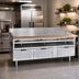 Thumbnail image #2 for La Rosa 4-Drawer Refrigerated Equipment Stand, Remote Refrigeration, 102-Inch x 26-Inch