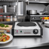 Thumbnail image #3 for Waring WEB300 11-Inch Single Burner Cast-Iron Countertop Hot Plate, Thermostatic, 1300W