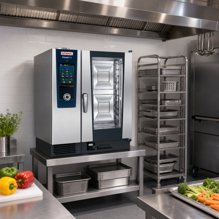 Product image #2 for RATIONAL iCombi Pro 10-Half Size Electric Combi Oven, 208/240V, 3-Phase