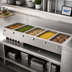 Thumbnail image #2 for Vollrath Five-Well Drop-In Electric Hot Food Well for Full-Size 12