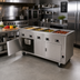 Thumbnail image #2 for DineXpress DXP3HFHIB 3-Well Electric Hot Food Serving Counter with Heated Base