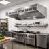 Thumbnail image #2 for SpecAIR HESFA96-126 Wall Type Front Discharge Make-Up Air Exhaust Hood, 126