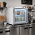 Thumbnail image #2 for Excellence CTF-2HC Countertop Ice Cream Freezer Merchandiser, 1.9 Cu. Ft., Locking Glass Door, White