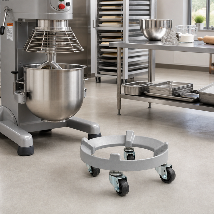 Product image #2 for Uniworld Heavy-Duty Bowl Dolly/Truck for 20 to 140 Qt Bowls