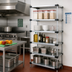 Thumbnail image #2 for Quantum Solid Shelving Starter Kit with 5 Solid Shelves, 24 x 21 x 86 Inches