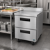 Thumbnail image #2 for Hoshizaki Steelheart WF27B-D2 27-Inch 1-Section Worktop Freezer with 2 Drawers