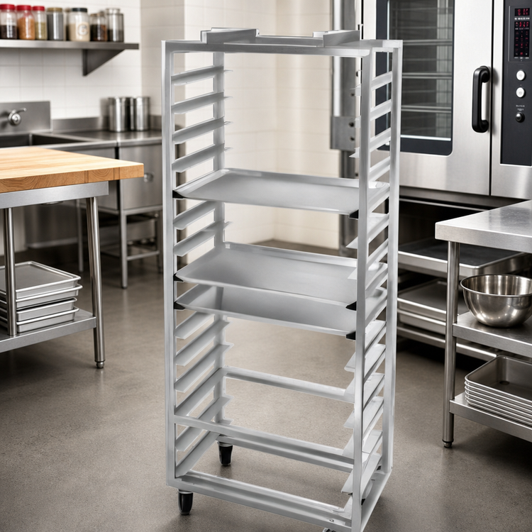 Product image #2 for Channel Manufacturing 410S-OR Single Section Stainless Steel Side-Loading Oven Rack