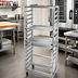 Thumbnail image #2 for Channel Manufacturing 410S-OR Single Section Stainless Steel Side-Loading Oven Rack