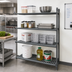 Thumbnail image #2 for Cambro Camshelving Basics Plus 4-Shelf Vented Add-On Shelving Unit, 21 x 36 x 64 Inches, Brushed Graphite
