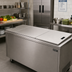Thumbnail image #2 for Advance Tabco HC-4 Hinged Stainless Steel Cover for 4-Well Cold Food Tables