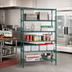 Thumbnail image #2 for Eagle Valu-Gard 5-Tier Wire Shelving Starter Unit, 48
