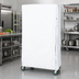 Thumbnail image #2 for Quantum White Nylon Wire Cart Cover for 18 x 36 x 74 Inch Carts