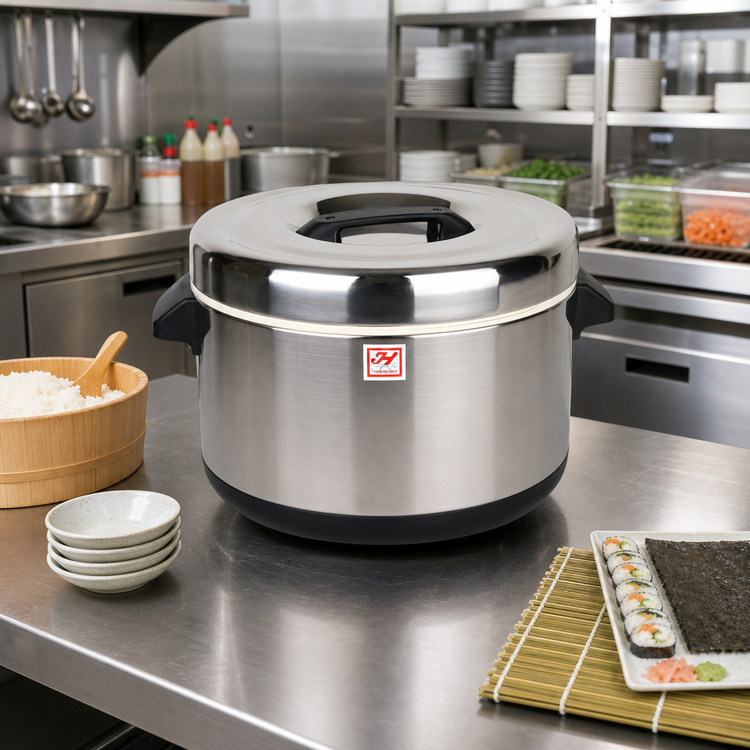 Product image #2 for Thunder Group 60-Cup Insulated Sushi Rice Container