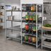 Thumbnail image #3 for Cambro Camshelving Premium Ultimate #10 Can Rack Stationary Add-On Unit, 24W x 36L x 72H, Speckled Gray
