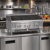 Thumbnail image #2 for Southbend HDC-36-316L Outdoor Gas Countertop Charbroiler, 36-Inch, 6-Burner, 316L Stainless Steel