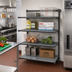 Thumbnail image #2 for Cambro Camshelving Basics Plus 4-Tier Add-On Polymer Shelving Unit, 24