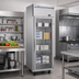 Thumbnail image #2 for Victory Elite V-Core 26-Inch Wide Reach-In Glass Door Freezer, 1-Section, Top-Mounted Self-Contained, 21.66 Cu. Ft.