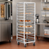 Thumbnail image #2 for Channel Manufacturing Single Section Heavy-Duty Aluminum End-Loading Bun Pan Oven Rack, 30-Pan Capacity