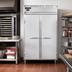 Thumbnail image #2 for Continental Refrigerator DL2W-SA Designer Line Two-Section Reach-In Heated Holding Cabinet