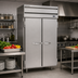 Thumbnail image #2 for Beverage-Air P Series Top-Mount Pass-Thru Two-Section Warming Cabinet, 43.3 Cu. Ft., 4 Solid Doors
