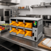 Thumbnail image #3 for ReadyFlex RFHU-23-4 Two-Compartment Three-Wide Hot Holding Cabinet, 4-Inch Deep Pans